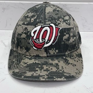 Western Kentucky University WKU Toppers Camo Baseball Hat Cap The Game Pro 7 1/4 - Picture 1 of 12