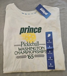 Womans Cropped Prince Pickleball Graphic T-shirt Size Sm NWT - Picture 1 of 6