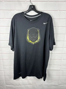 Maglia Nike Pro Training Camp 2XL nera calcio teschio manica corta DriFit Combat - Foto 1 di 9