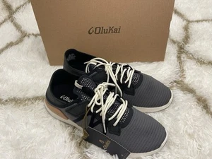*Nuovissime* Olukai Mio Li Uomo Taglia 11 Colore Rock Scarpe da Ginnastica Leggere - Foto 1 di 16