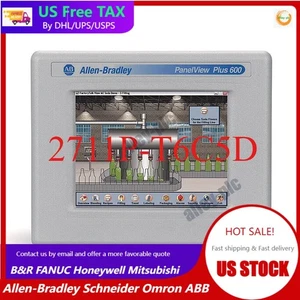 New AB 2711P-T6C5D PanelView Plus 600 Factory Sealing Fast Shipping 1PCS - Picture 1 of 4