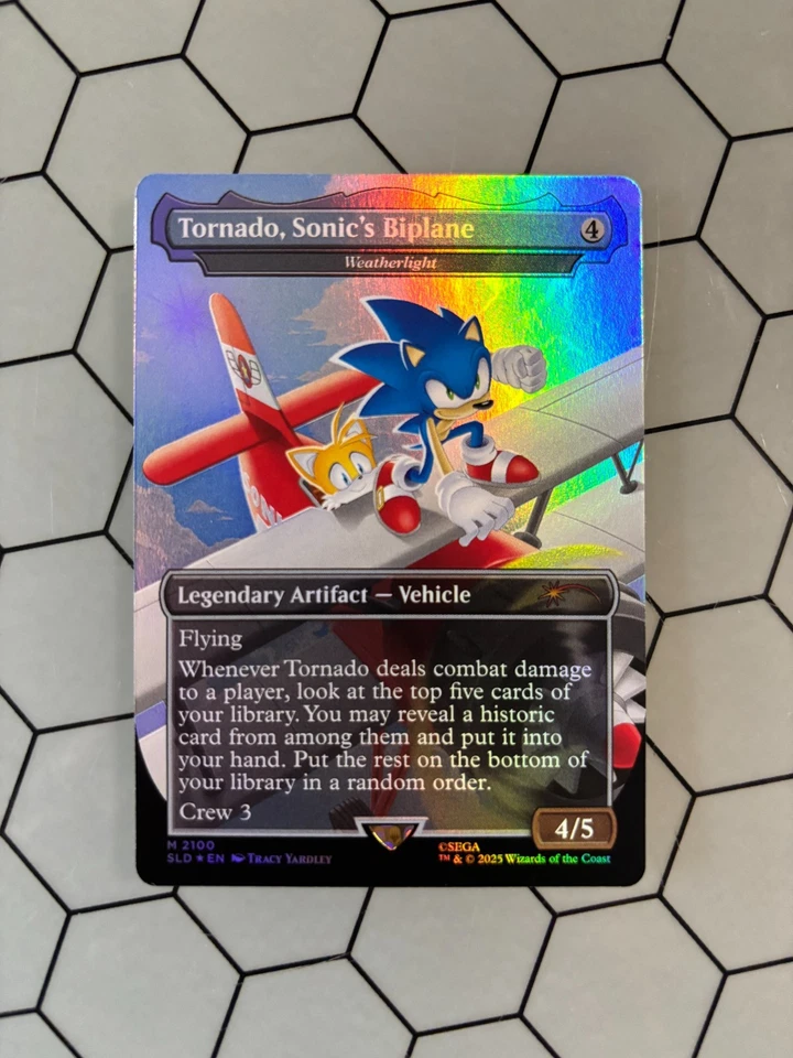 MTG | SONIC Secret Lair | Weatherlight (2100) | 🌈🌟Rainbow Foil 🌟🌈 - Image 1 of 1