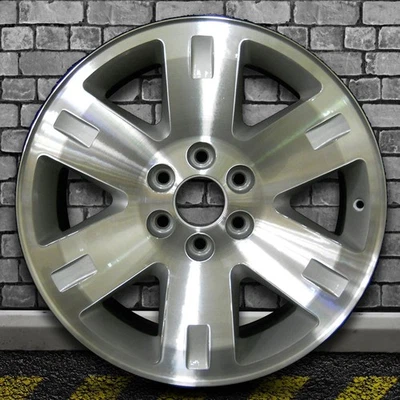 Machined Sparkle Silver OEM Wheel for 2007-2013 GMC Sierra 1500 - 20x8.5 - Image 1 of 3