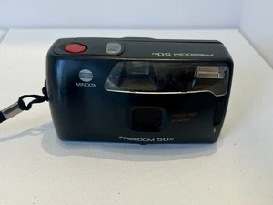 Minolta Freedom K Point And Shoot 35mm Camera Tested And Working Condition - Picture 1 of 5