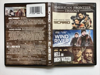 American Frontier Trilogy: Sicario/Wind River/Hell or High Water, 2022, DVD - Image 1 of 2