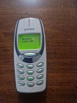 CELLULARE NOKIA 3310 GRIGIO FUNZIONANTE  CON BATTERIA  - Bild 1 von 3