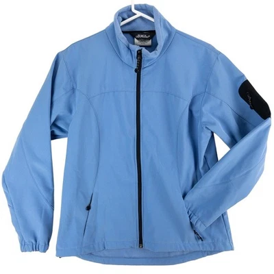 Black Diamond Softshell Jacket Men’s L Blue Lightweight Outdoor Travel Layer - Image 1 of 4