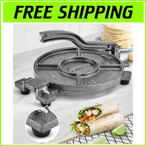 Stilvolle ARC 10,4" Tortilla Maschine - Langlebiges Gusseisen mit Backpapier Set - Bild 1 von 8