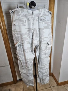 Rothco BDU Military Snow Camo Pants Polar Woodland White Grey Men's Size XL - Picture 1 of 7