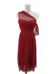 ASOS Vestido de cóctel Mujeres Talla EU 34 rojo elegante - Imagen 1 de 5