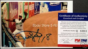 #5 NELSON CRUZ Signed Rare 4x6 Kane County Cougars Autograph Photo PSA/DNA Auto - Picture 1 of 3