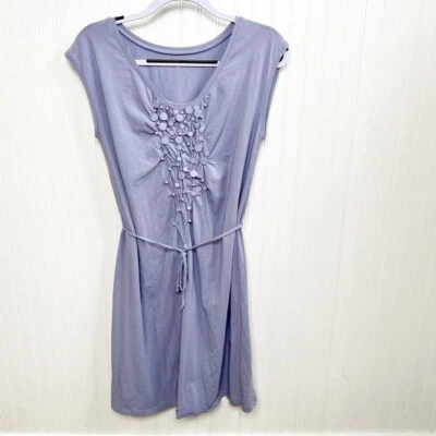 Garnet Hill 28372 Periwinkle Blue Calista Knit Dress Sleeveless Women’s Small - Image 1 of 4