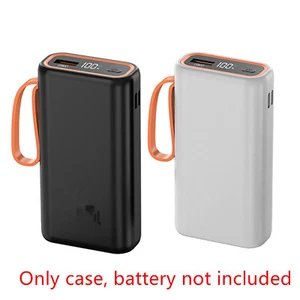 21700 Battery Power Shell Charger Box LCD Display Power Bank DIY Welded Case d - Picture 1 of 16