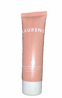 Skincare by Laurens VANILLA ALMOND BODY SCRUB - 1 Oz Travel Size - SEALED - Image 1 of 2