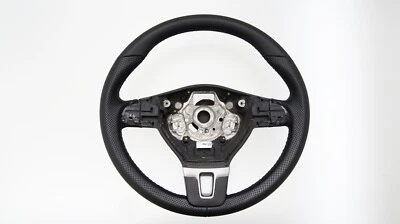 Lenkrad beziehen mit Leder für Volkswagen Passat JAHR 2014 NEU LEDER - Bild 1 von 4