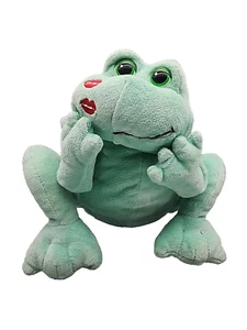 Heads and Tails Valentines Day Frog Plush 10 Inch - Picture 1 of 7