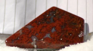 Carey Plume Agate Freeform Cabochon 65.5 carats - Picture 1 of 5
