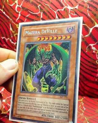 Yu-Gi-Oh! TCG - Mazera DeVille, Ancient Sanctuary Secret Rare AST-111 (LP) - Image 1 of 2