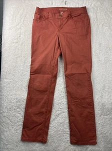 Sonoma Life Style 8 Avg Terra Cotta Modern Fit Straight Pants Preppy - Picture 1 of 11