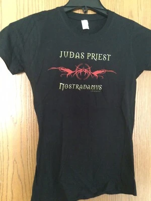 Judas Priest - “Nostradamus”.   2008 Black Shirt.  M. - Image 1 of 4