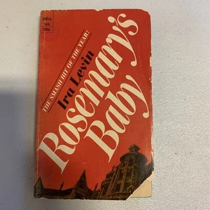 Rosemary's Baby by Ira Levin 1968 Dell Paperback Horror Thriller 1st Ed - Picture 1 of 4