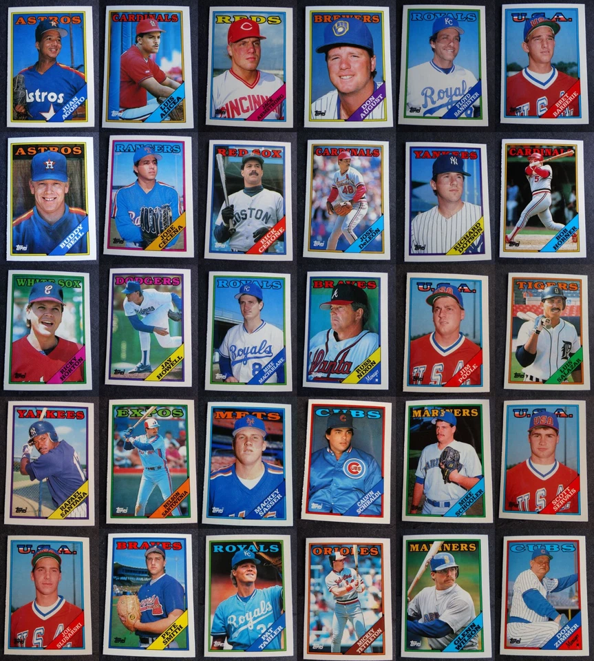 1988 Topps Tiffany Traded Baseball Cards U You Pick Complete Your Set 1T-132T - Image 1 of 1