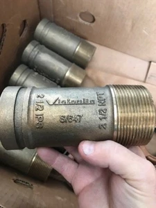 Victaulic 2 1/2" copper nipple grooved pipe S/647 - Picture 1 of 2