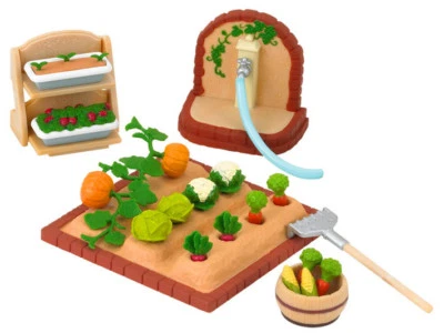 Sylvanian Families Calico Critters Vegetable Garden Set