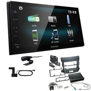 Kenwood Digital Autoradio DAB+ Bluetooth für Citroen C-Crosser 2007-2012 schwarz - Bild 1 von 5