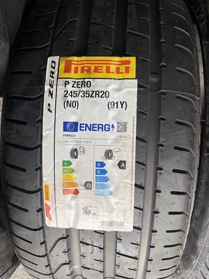 1x 245.35.20  Pirelli P Zero N0  2453520  245 35 20  XL  (91Y) NEW PORSCHE TYRES - Image 1 of 4