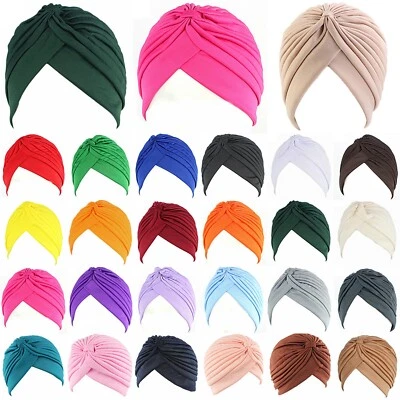 LEENSY NEW TURBAN STYLE Head Wrap Head cover Hat Bandana Scarf Hair Loss cap CHEMO