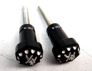 3D Hex Front Seat Thumb Screws Bolts For SUZUKI HAYABUSA GSX 1300R 1999-2024 - Picture 1 of 3