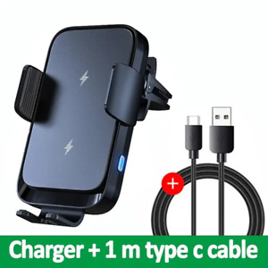 Wireless Car Charger Stand Fast Charging Station for Iphone 15 14 13 12 Samsung