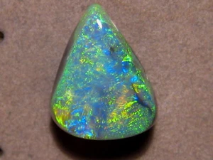 7.95  ct.  Australian Black  Opal -   100% Natural stone - Picture 1 of 10