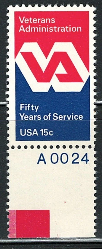 Mint US Year of 1980 Single Stamp with Plate#,Scott# 1825, (MNH) - Image 1 of 1