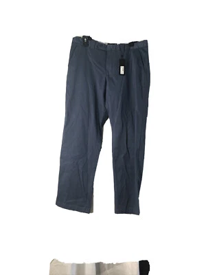 Bloomingdale's MEDIUM BLUE Chino Classic Fit Pants, US 34x30 NEW!! - Image 1 of 2