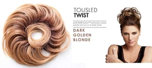 Daisy Fuentes Secret Extensions Tousled Twist Luxhair Hair Dark Golden Blonde - Picture 1 of 2