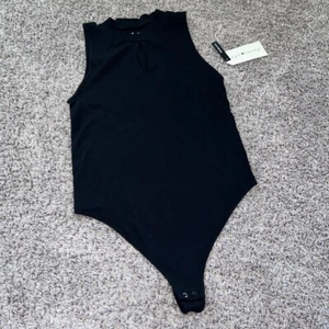 🆕 Eye Candy 1X 2X Body sin mangas Negro Súper suave pecho abierto - Imagen 1 de 8