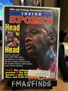 M2 1993 MICHAEL JORDAN BULLS Inside Sports Basketball Magazine novembre - Foto 1 di 1
