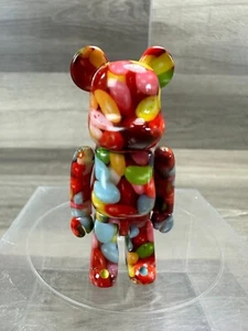 Bearbrick Be Rbrick Series 45 Jelly Bean Pattern Face B@0450442 - Picture 1 of 7