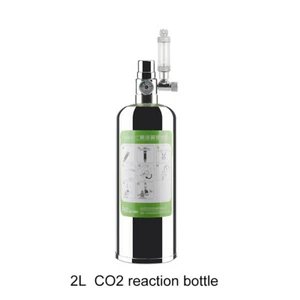 2L Aquarium CO2 Generator System Kit CO2 Stainless Steel Cylinder Generator B1I9 - Picture 1 of 11