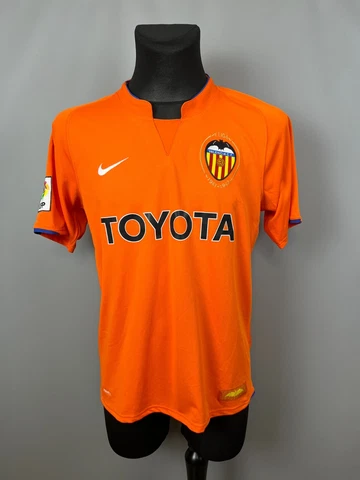 VALENCIA 2007 2008 AWAY SHIRT FOOTBALL SOCCER JERSEY NIKE 237782-815 MENS SIZE M Cover
