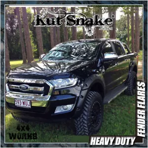 Arcos de rueda de serpiente Kut bengalas guardabarros para Ford Ranger PXII 2015-19 extra delgado - Imagen 1 de 3