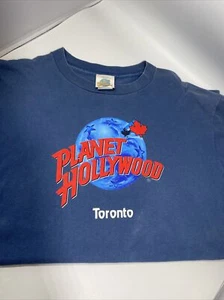 Camiseta vintage de punto único Planet Hollywood - Toronto - mediana para hombre - Imagen 1 de 8