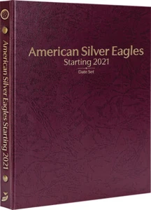 Whitman Prestige™ Coin Album - American Silver Eagles: Starting 2021 Date Set - Picture 1 of 10