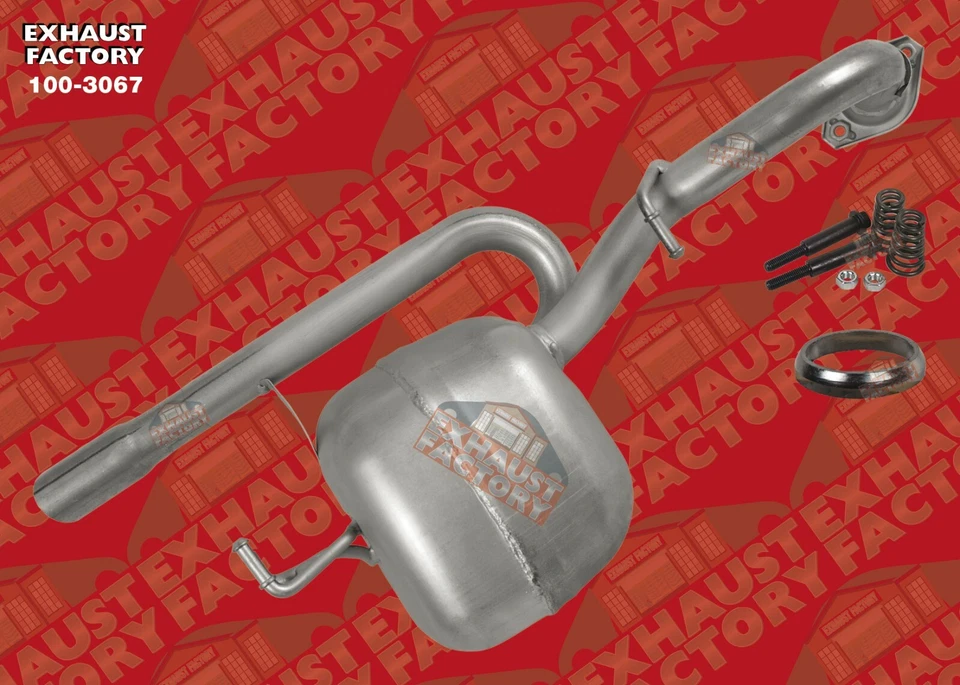 Toyota Yaris 2006 2007 2008 2009 2010 1,5 L motor H/B conjunto silenciador trasero Foto 1 de 1