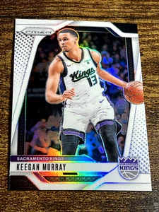 KEEGAN MURRAY  2024-25 Panini Prizm White Refractor /175 #7 Kings *COLOR MATCH* - Picture 1 of 2