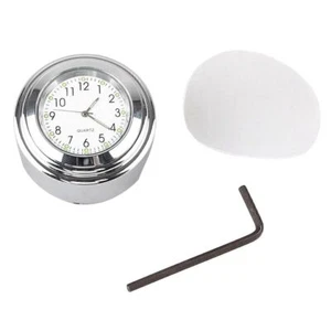 Mini Motorcycle Digital Clock Time Gauge Motor Handbar Mount 7/8" Waterproof - Picture 1 of 5