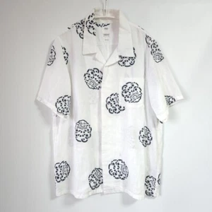 VISVIM 21S FREE EDGE SHIRT LITTLE CLOUD COFFEE White Size M - Picture 1 of 9