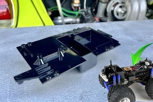 Tamiya Super Clod Buster 4x4x4 RC 1:10 Chassis A-Parts 19005236 TRAY ONLY NEW - Picture 1 of 8